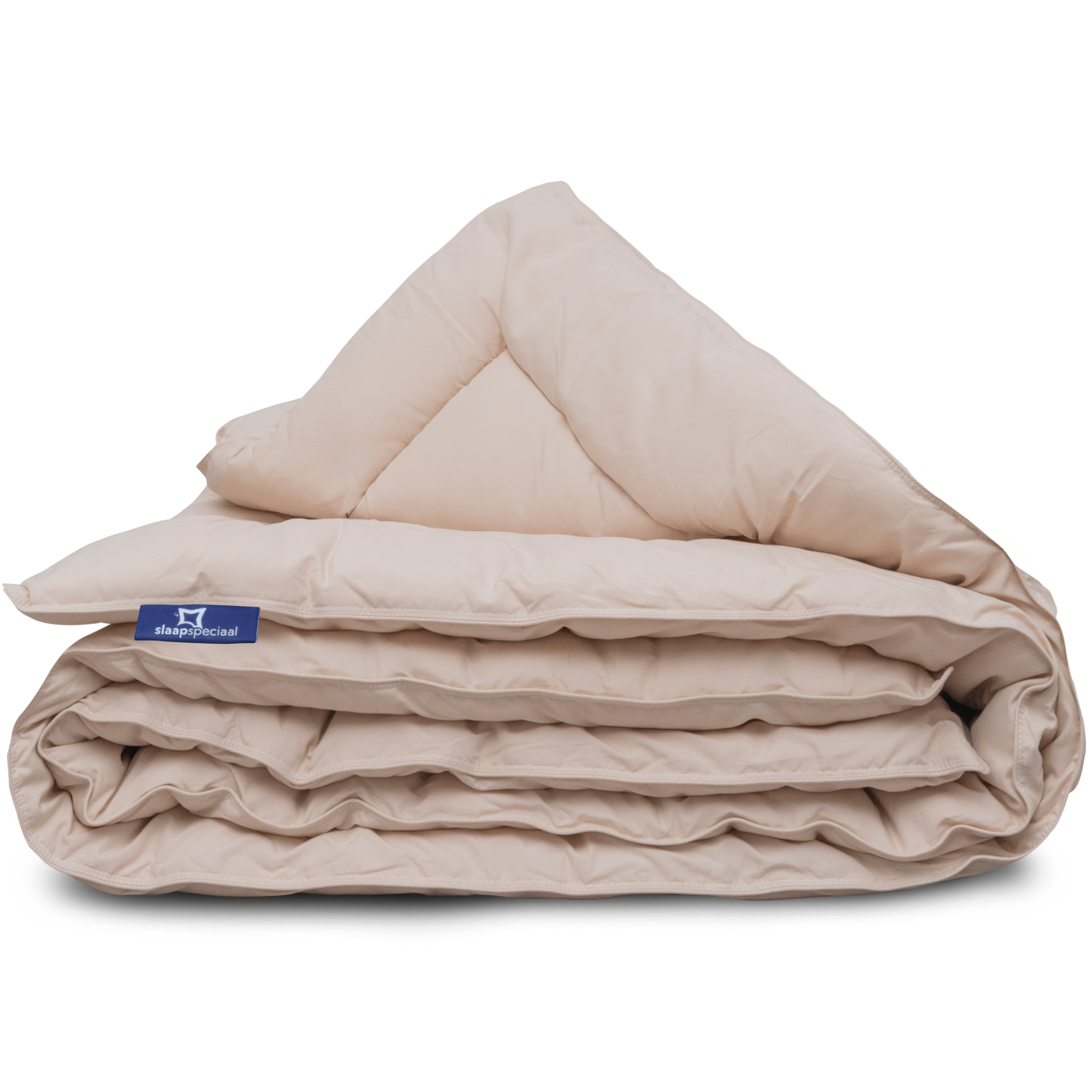 eazydekbed® – Beige – Hoesloos & Wasbaar – Voor het hele jaar