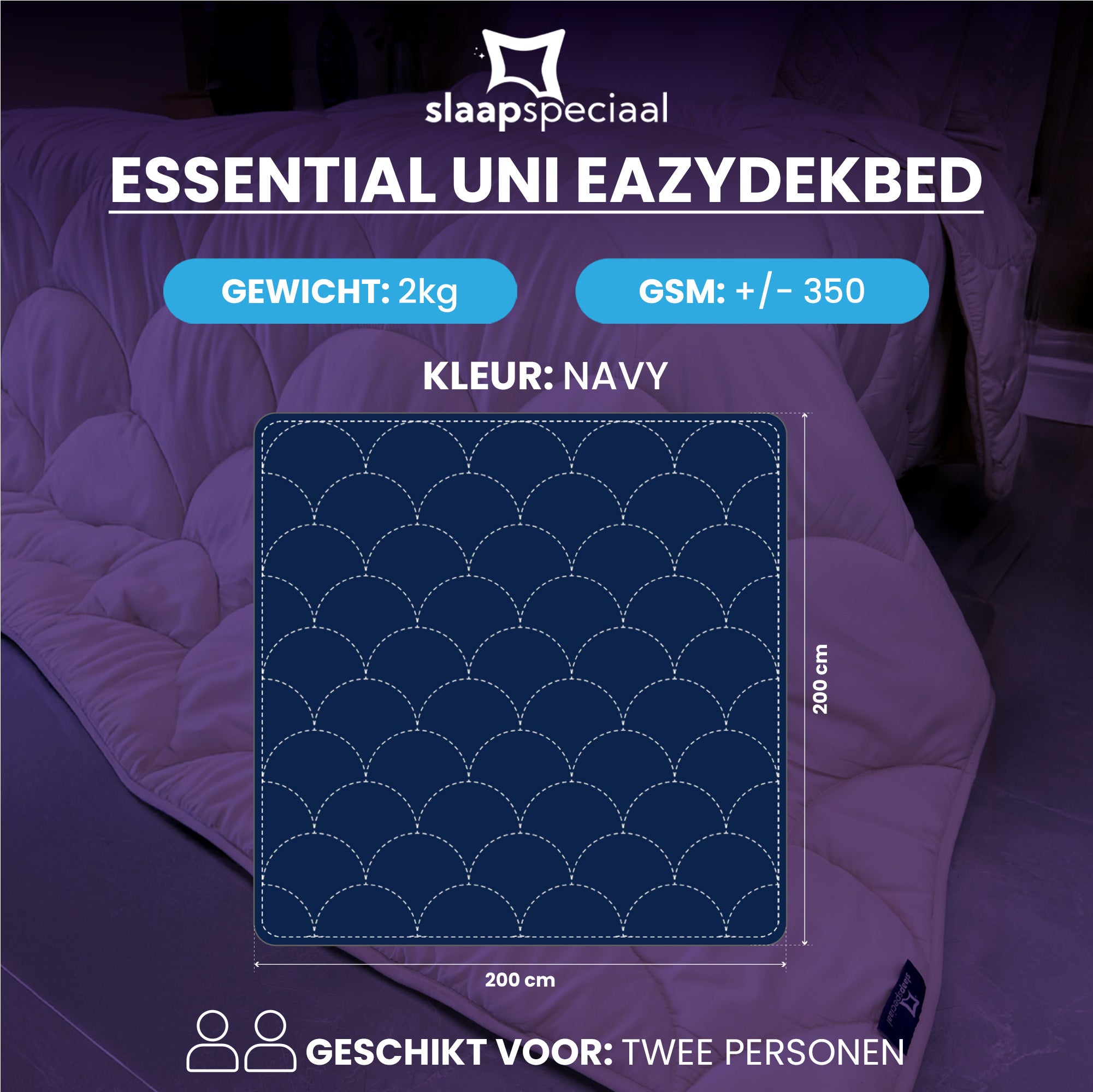 eazydekbed® - All-year - Navy