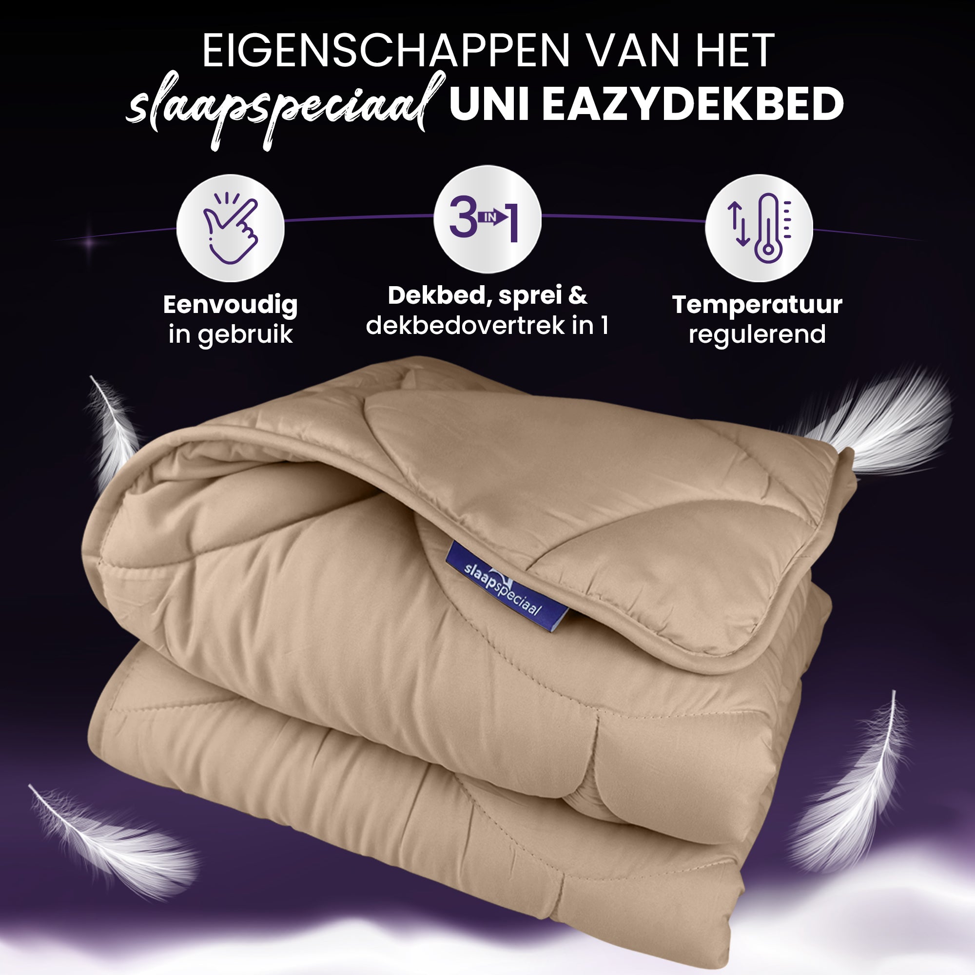 eazydekbed® - All-year - Taupe