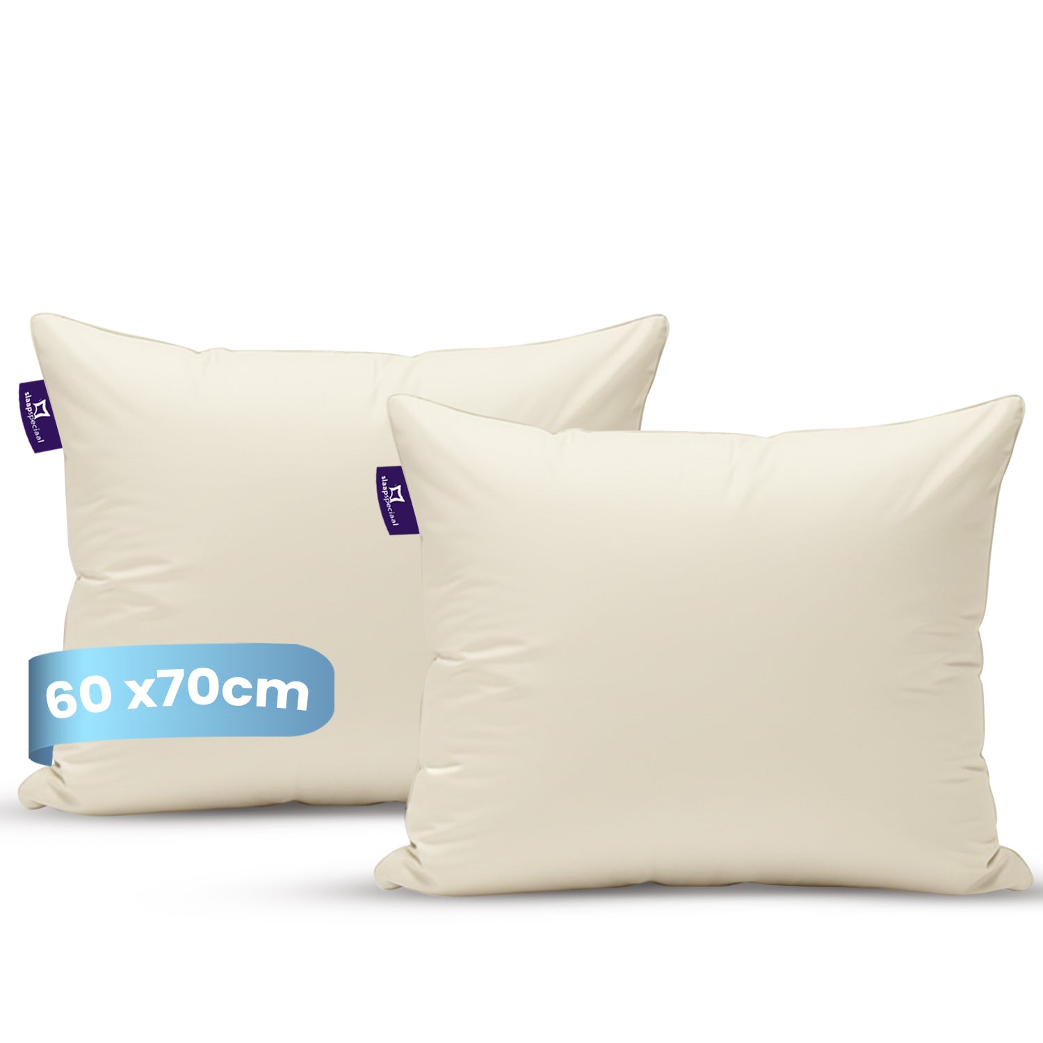 Essential Kussensloop - Beige - 2 Stuks