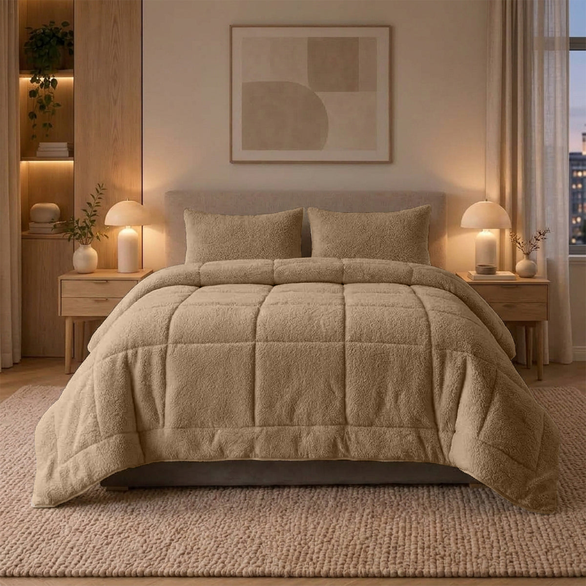 eazydekbed® - Teddy - All Year - Taupe