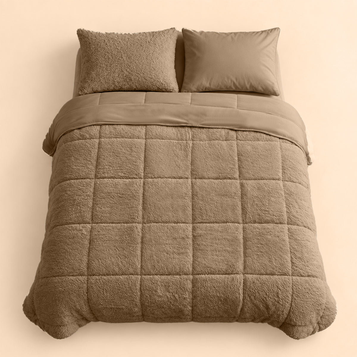 eazydekbed® - Teddy - All Year - Taupe