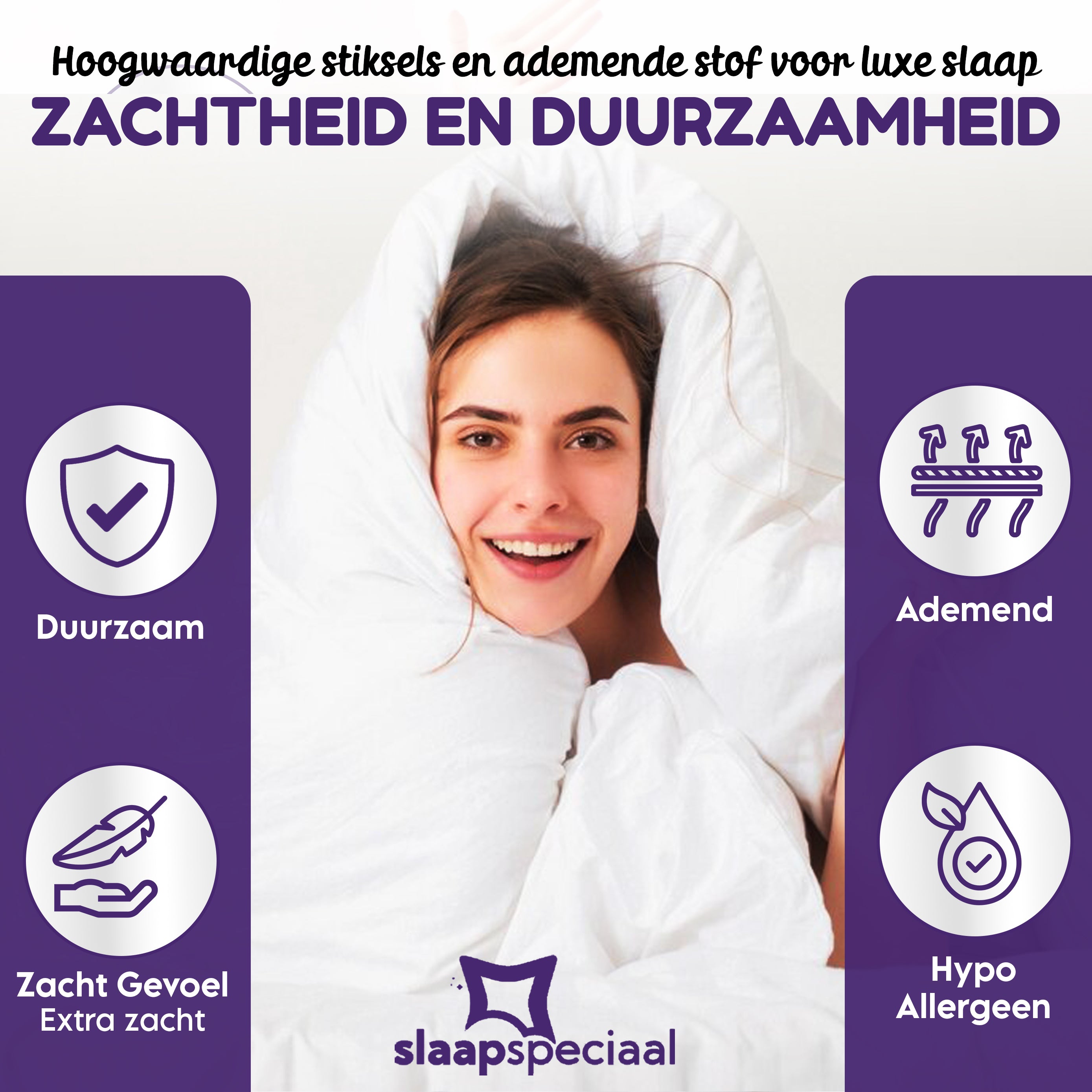 Slaapspeciaal - Climate Control Series - Dekbed - 4 Seizoenen Dekbed