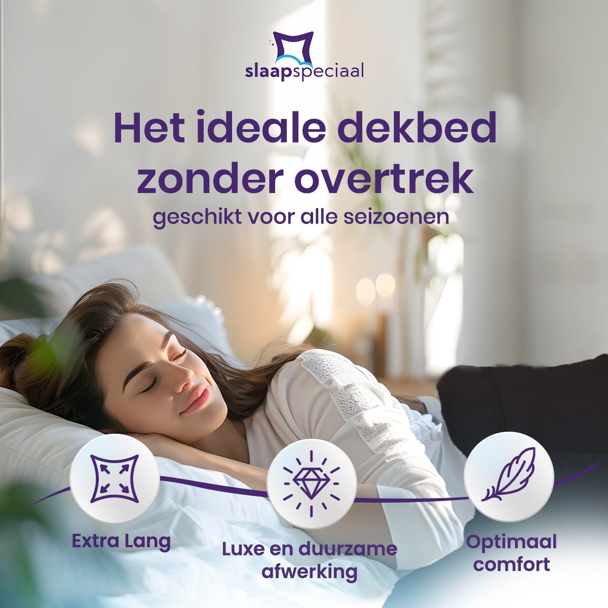 eazydekbed® - All-year - Zwart