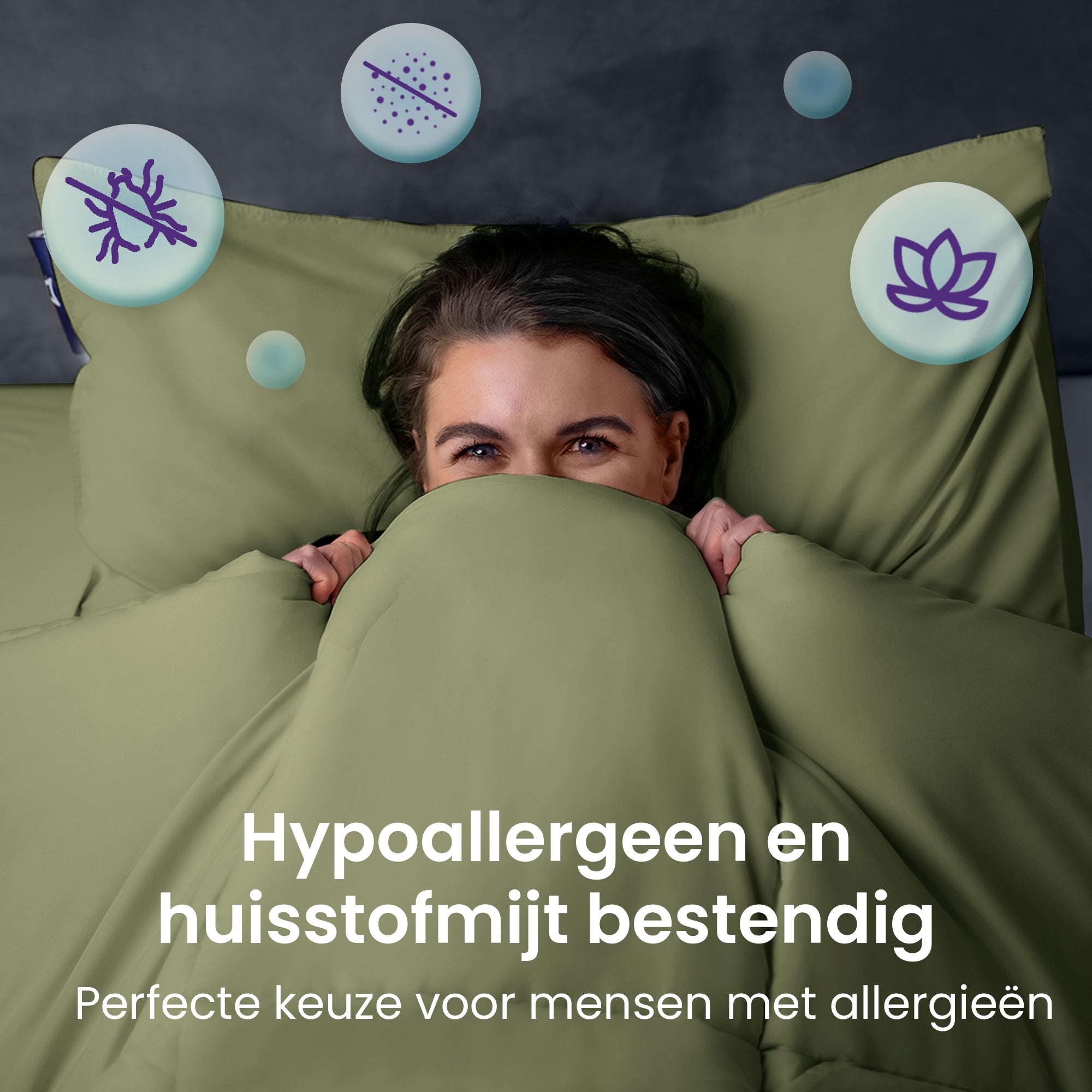 eazydekbed® - All-year - Groen