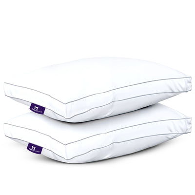 Hoofdkussen - Set van 2 - 50x60x10 cm - Navulbaar