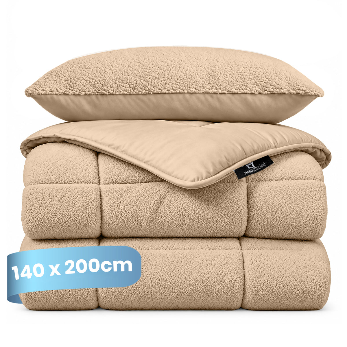 eazydekbed® - Teddy - All Year - Taupe