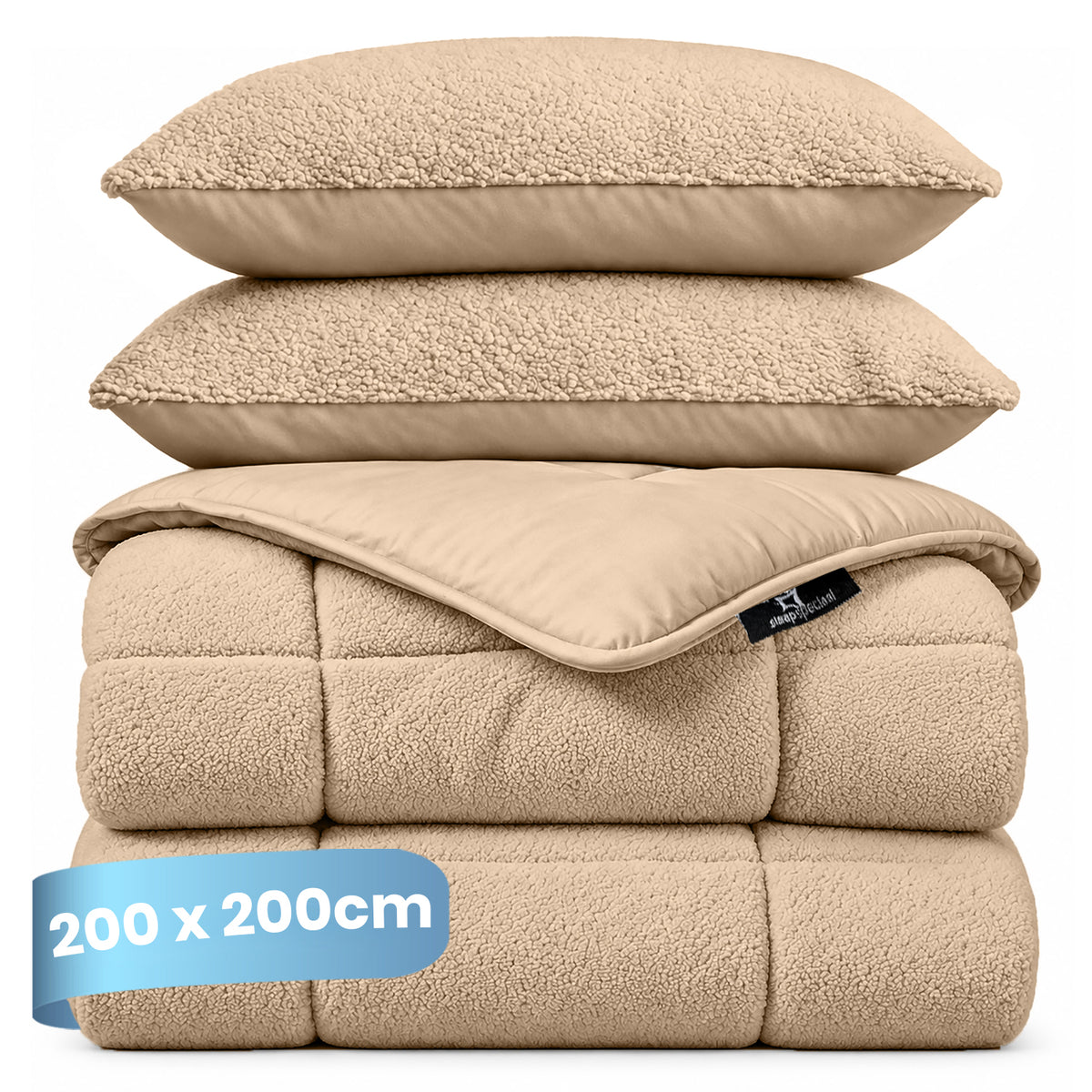 eazydekbed® - Teddy - All Year - Taupe