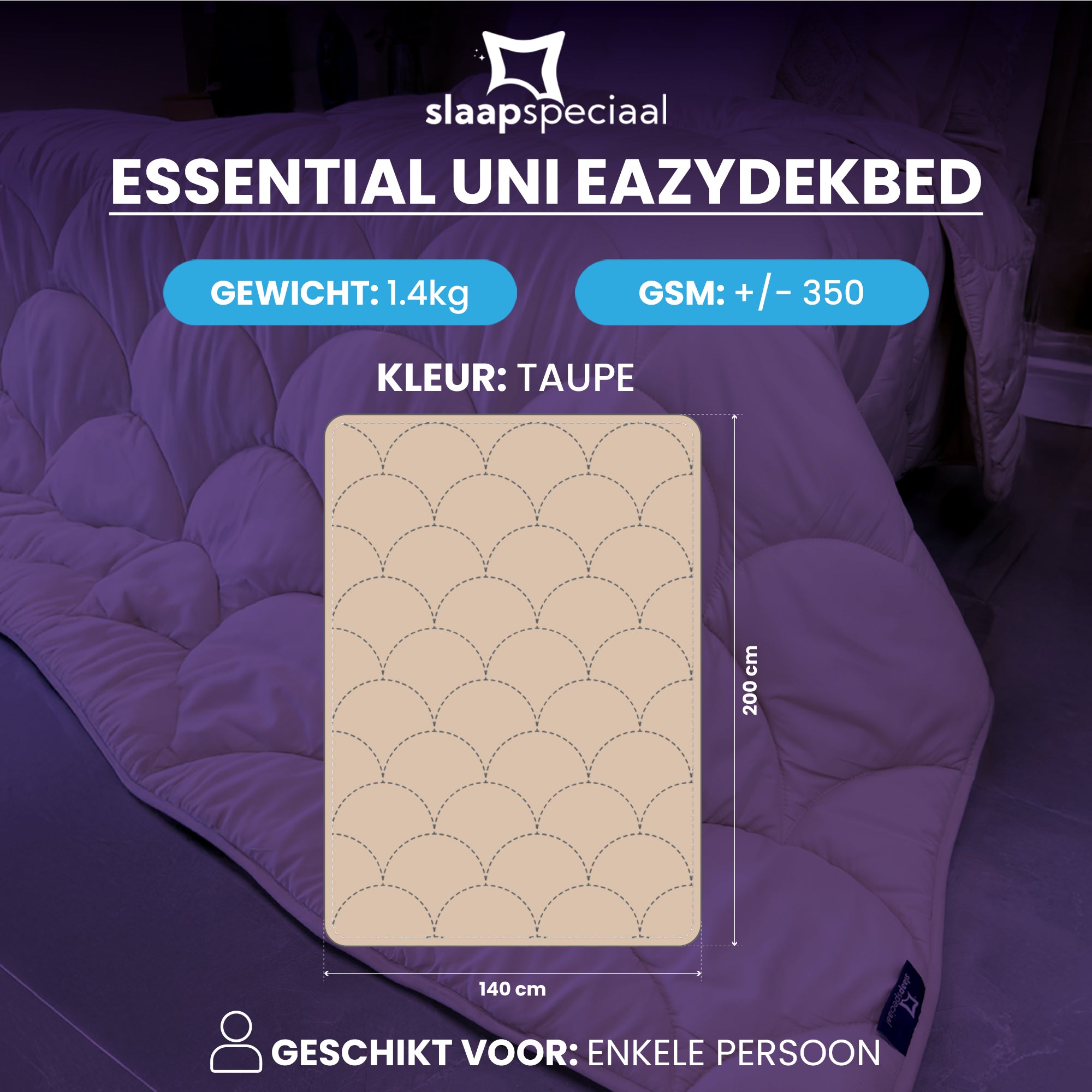 eazydekbed® - All-year - Taupe