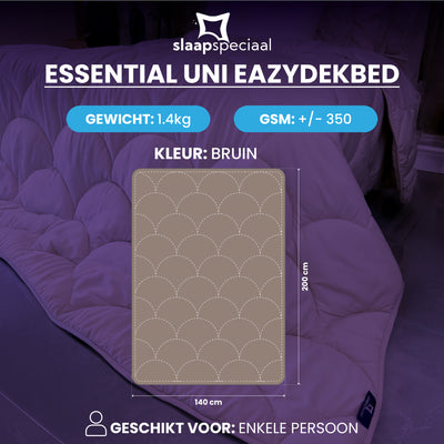 eazydekbed® - All-year - Bruin