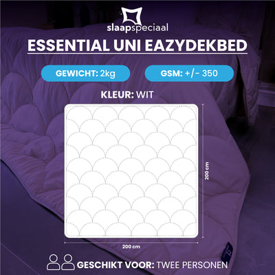 eazydekbed® - All-year - Wit