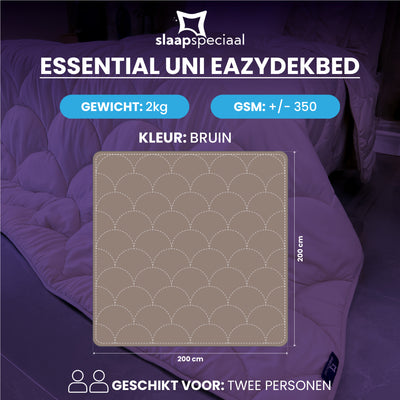 eazydekbed® - All-year - Bruin