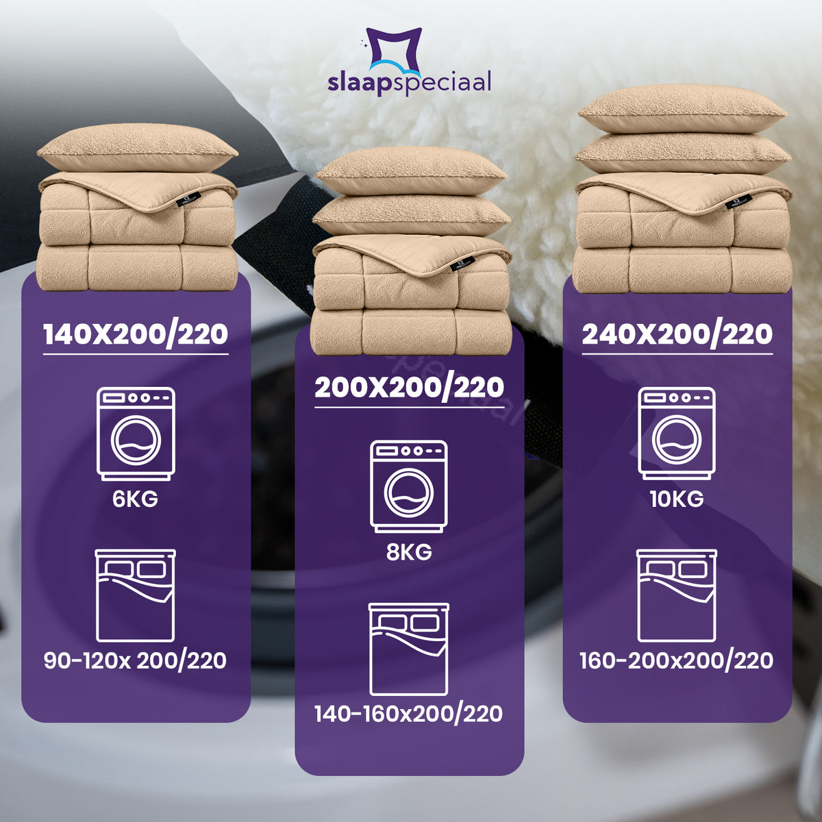 eazydekbed® - Teddy - All Year - Taupe