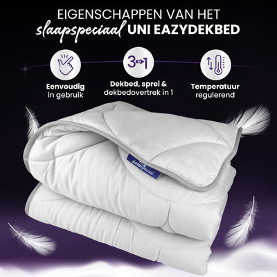 eazydekbed® - All-year - Wit