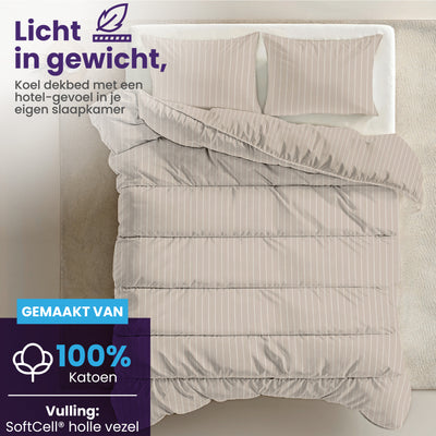 eazydekbed® - Zomerdekbed - Vivian + GRATIS kussenslopen