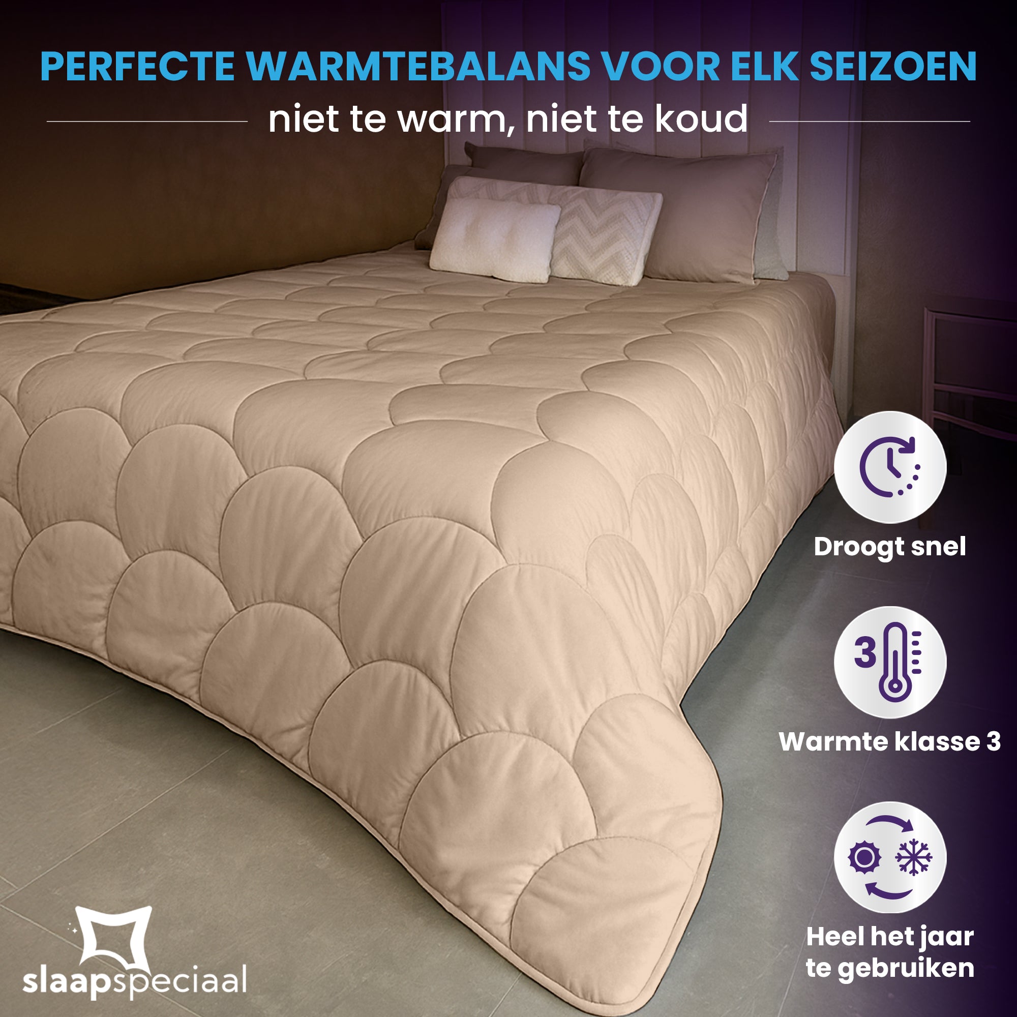 eazydekbed® - All-year - Taupe