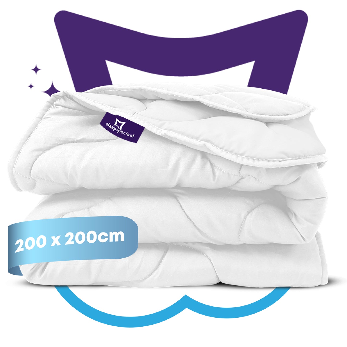 Slaapspeciaal Essential White Series Zomerdekbed Wit