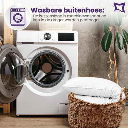 Slaapspeciaal Lichaamskussen - 40x145 cm - Navulbaar - Ergonomisch - Traagschuim