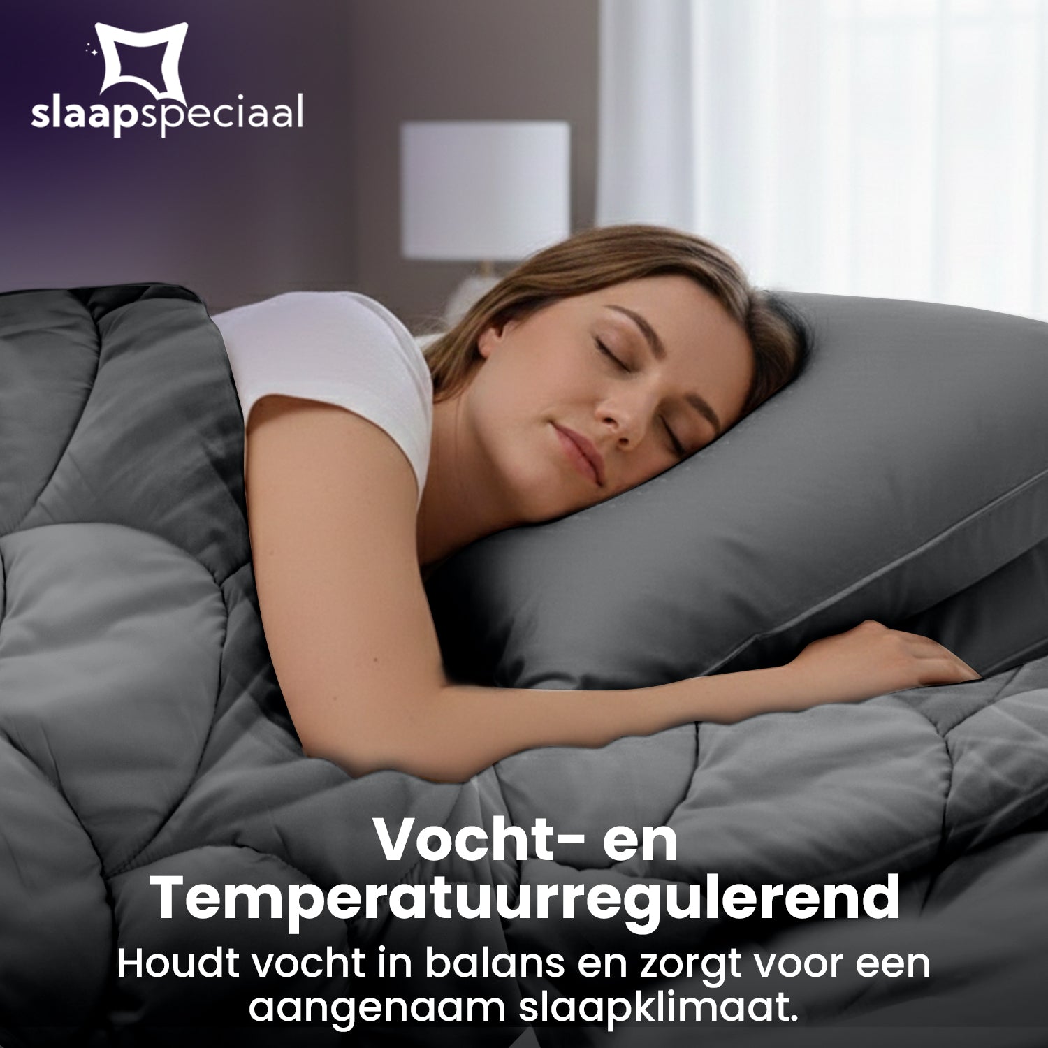 Essential Kussensloop - Antraciet - 2 Stuks