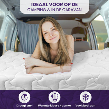 Slaapspeciaal Essential White Series Zomerdekbed Wit