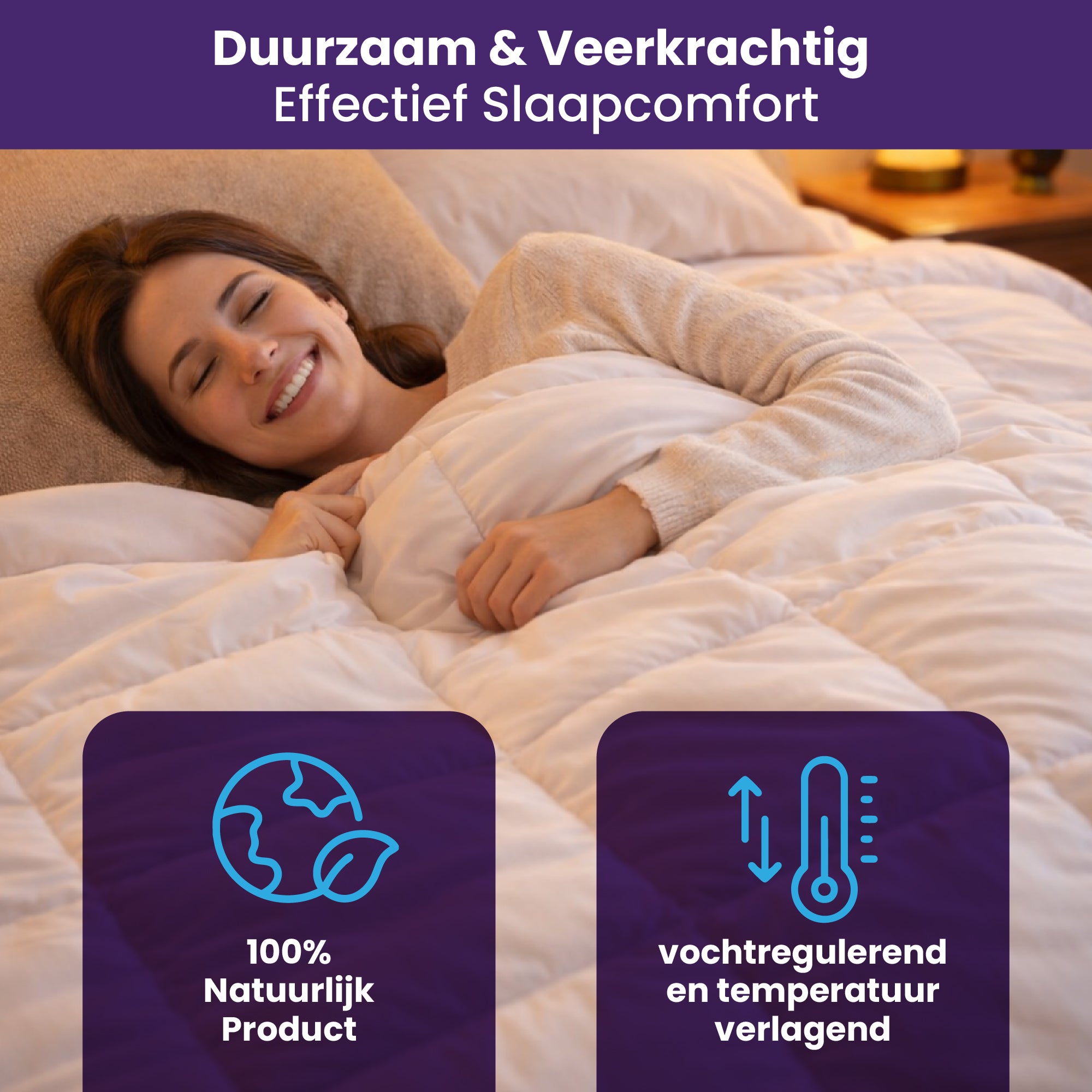 Luxuriöse 4-Jahreszeiten-Wollbettdecke aus 100 % australischer Schurwolle
