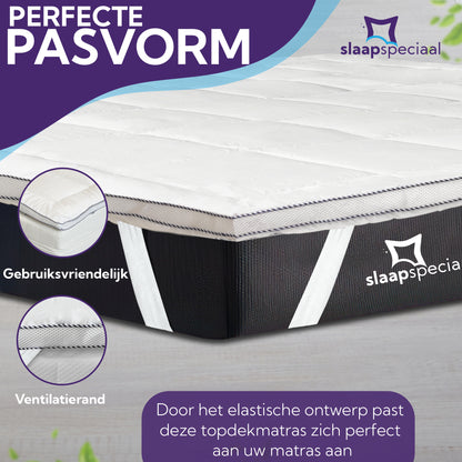 Slaapspeciaal Nice Dreams Series - Topper - 3D Air Hotel Topmatras