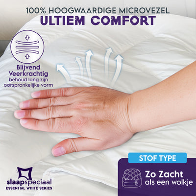 Sleep Special Essential – Weiße Serie – Ganzjahres-Bettdecke Weiß