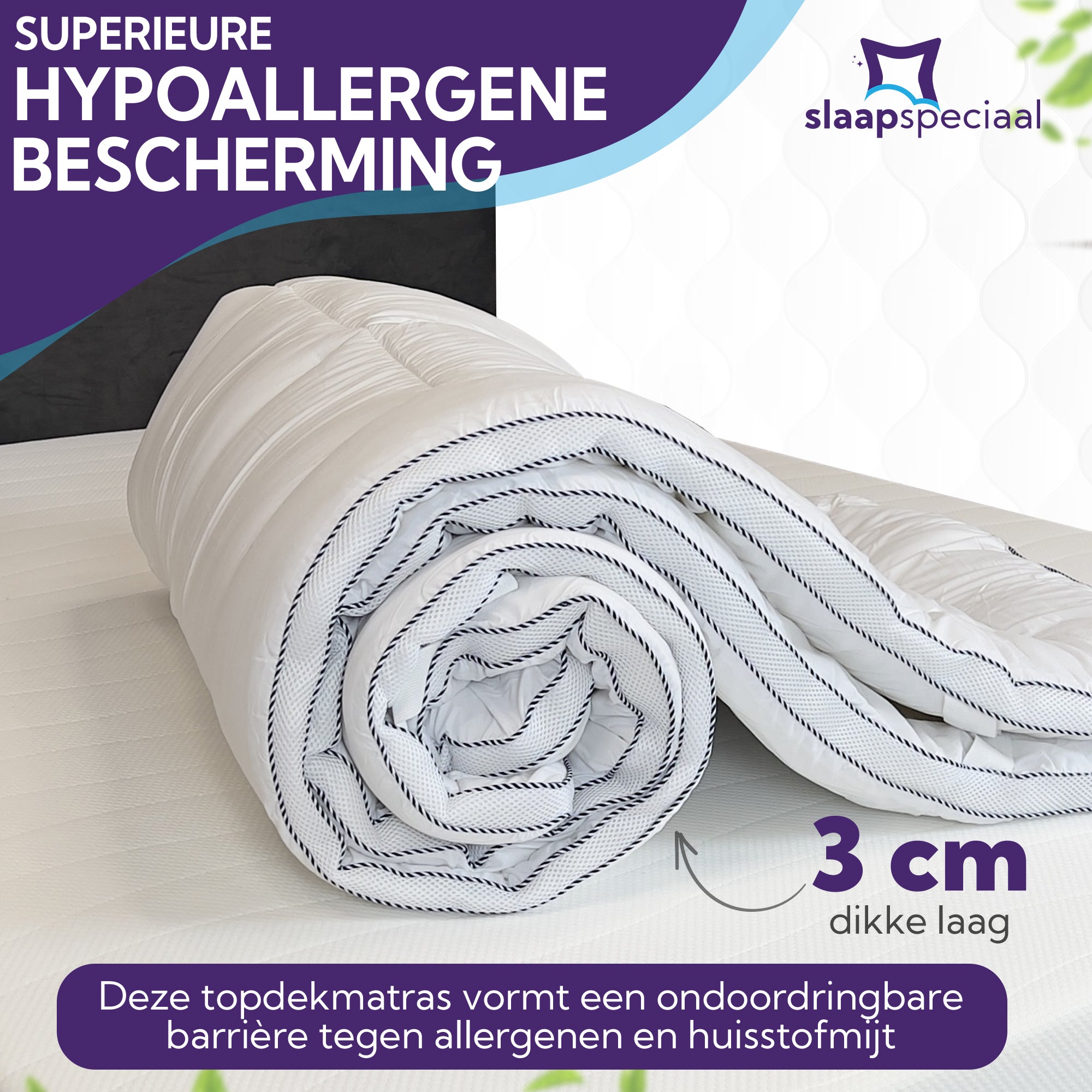 Slaapspeciaal Nice Dreams Series - Topper - 3D Air Hotel Topmatras