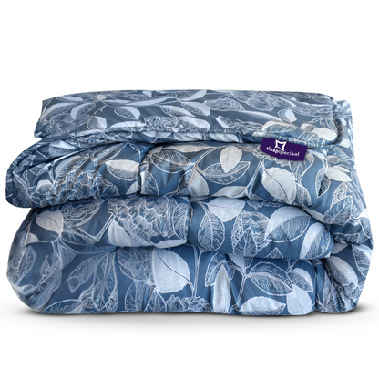 eazydekbed® – Nordic Leaf - Hoesloos & Wasbaar – Voor het hele jaar