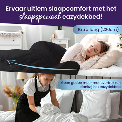eazydekbed® - All-year - Zwart
