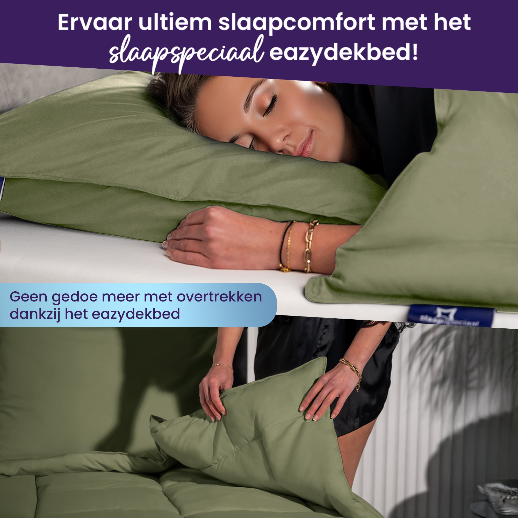 eazydekbed® - All-year - Groen