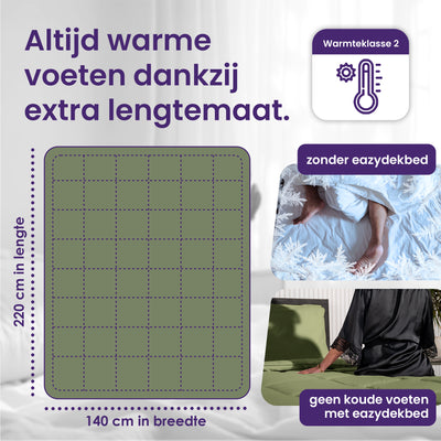 eazydekbed® - All-year - Groen