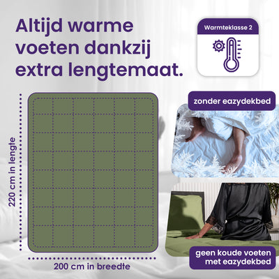 eazydekbed® - All-year - Groen