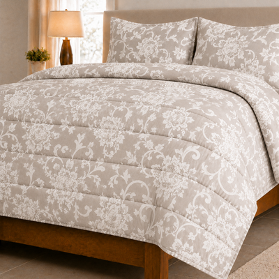 eazydekbed® – Sommer-Bettdecke aus Baumwolle – Marme – ohne Bezug & waschbar + GRATIS Kissenbezüge